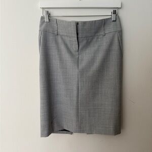 Classic Gray Women's Pencil Skirt